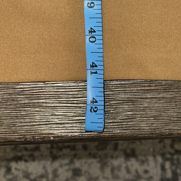 BHLDN Hayden Strapless Stretch Crepe Midi Dress Tan - Picture 11 of 11